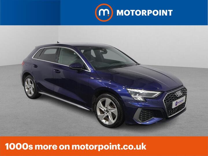 Audi A3 1.4 TFSIe 40 S Line Sportback S Tronic Euro 6 (s/s) 5dr 13kWh