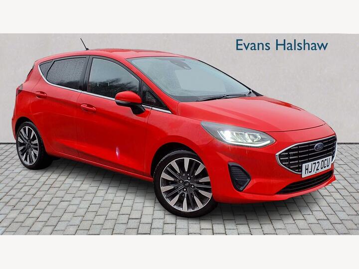 Ford FIESTA 1.0T EcoBoost Titanium X Euro 6 (s/s) 5dr