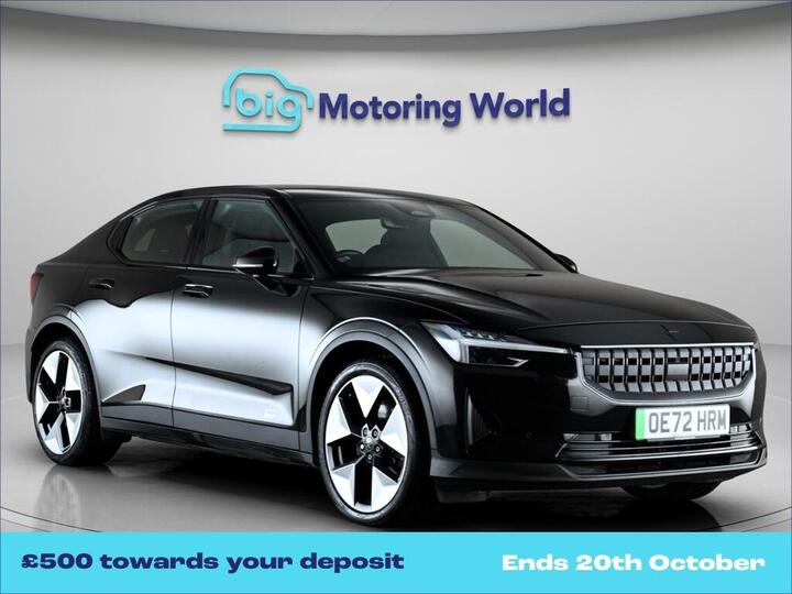 Polestar Polestar 2 Single Motor 69kWh Standard Range Fastback Auto FWD 5dr