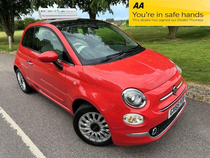 Fiat 500 1.2 Lounge Euro 6 (s/s) 3dr