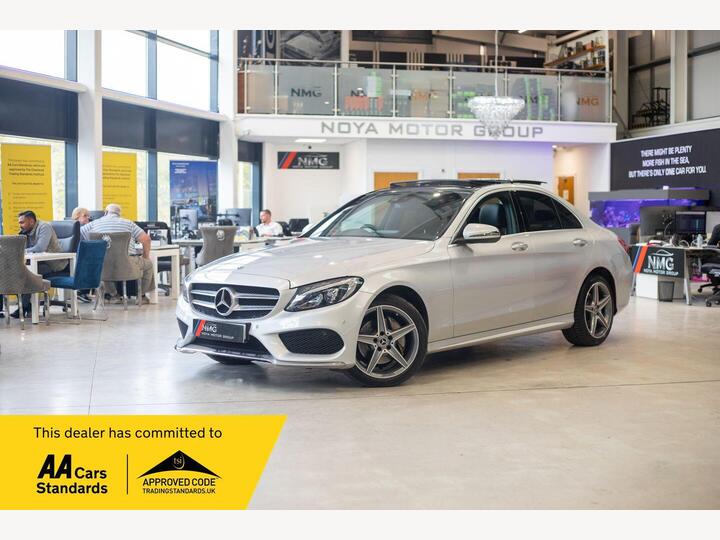 Mercedes-Benz C-CLASS 2.1 C220d AMG Line (Premium Plus) G-Tronic+ 4MATIC Euro 6 (s/s) 4dr