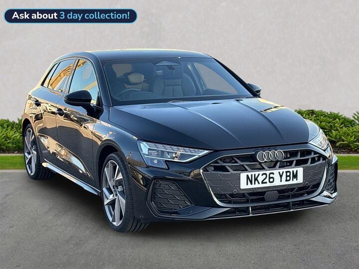 Audi A3 1.5 TFSI Black Edition Sportback S Tronic Euro 6 (s/s) 5dr