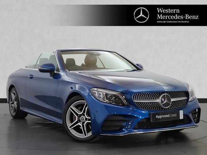 Mercedes-Benz C-Class Cabriolet 2.0 C220d AMG Line Edition (Premium) Cabriolet G-Tronic+ Euro 6 (s/s) 2dr