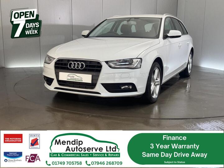 Audi A4 Avant 2.0 TFSI SE Estate 5dr Petrol Multitronic Euro 5 (s/s) (211 Ps) Audi A4 Avant 2.0 TFSI SE Estate 5dr Petrol Multitronic Euro 5 (s/s) (211 Ps)
