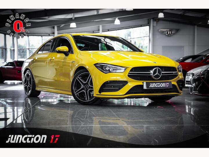 Mercedes-Benz CLA 2.0 CLA35 AMG Coupe 7G-DCT 4MATIC Euro 6 (s/s) 4dr