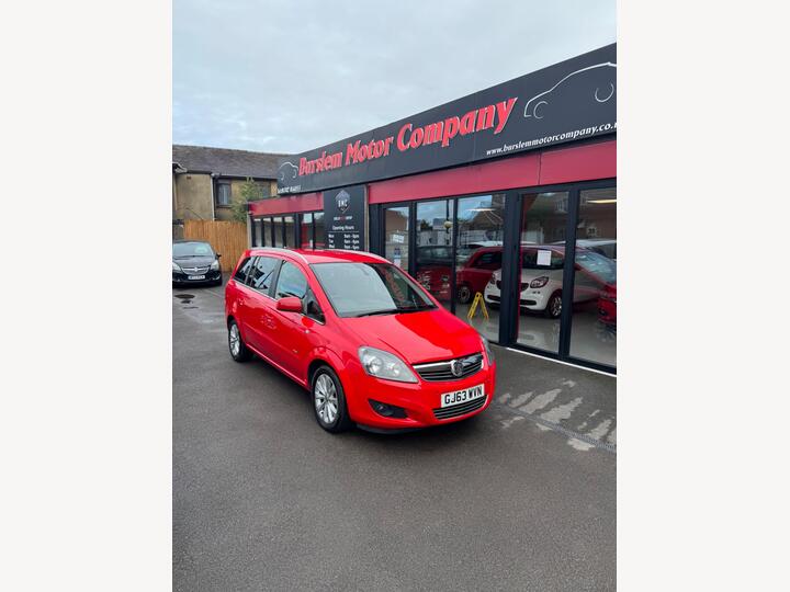Vauxhall Zafira 1.6 16V Design Euro 5 5dr (SNav)