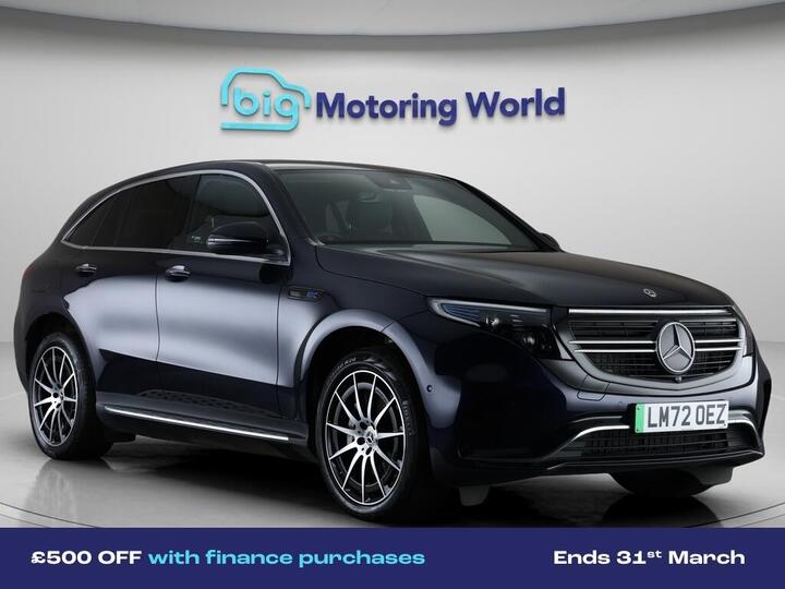 Mercedes-Benz EQC EQC 400 80kWh AMG Line Auto 4MATIC 5dr Mercedes-Benz EQC EQC 400 80kWh AMG Line Auto 4MATIC 5dr