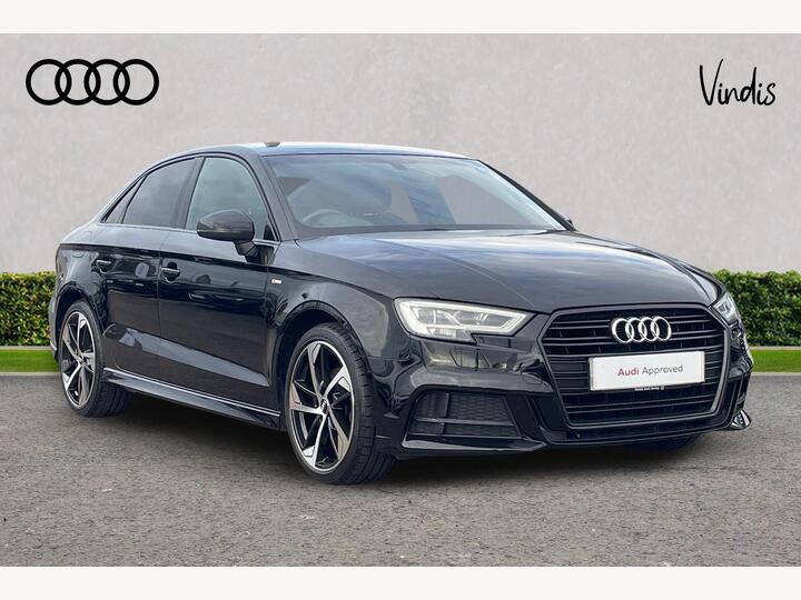 Audi A3 Saloon 1.0 TFSI 30 Black Edition S Tronic Euro 6 (s/s) 4dr