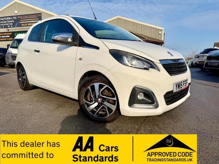 Peugeot 108 1.2 PureTech Allure Top! Euro 6 3dr Peugeot 108 1.2 PureTech Allure Top! Euro 6 3dr
