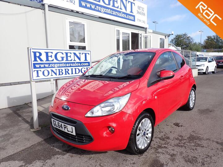 Ford Ka 1.2 Zetec Euro 5 (s/s) 3dr