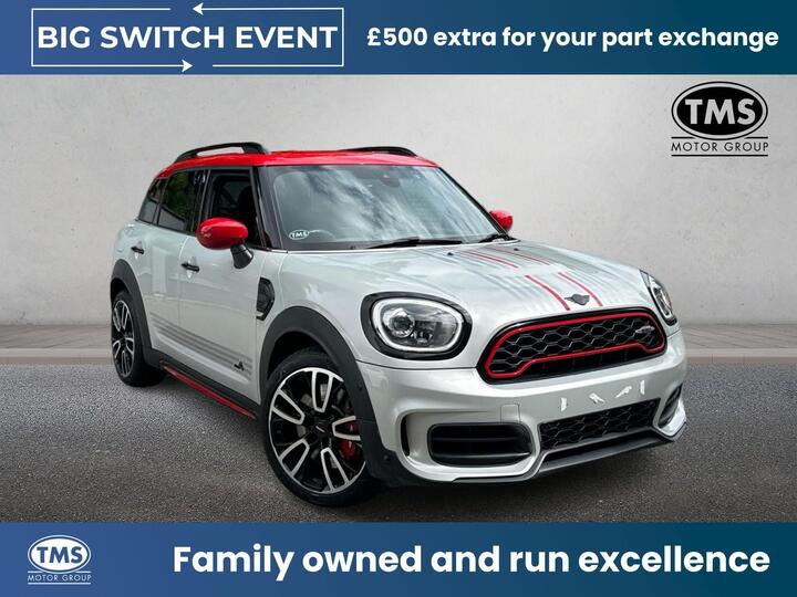 MINI Countryman 2.0 John Cooper Works Auto ALL4 Euro 6 (s/s) 5dr MINI Countryman 2.0 John Cooper Works Auto ALL4 Euro 6 (s/s) 5dr
