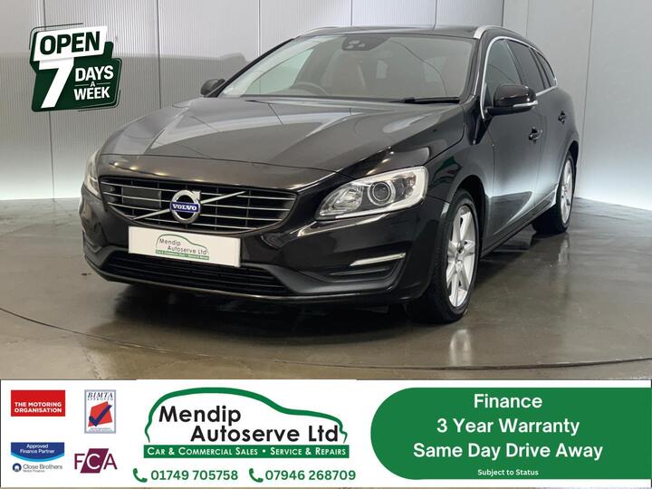 Volvo V60 2.0 D4 SE Lux Nav Estate 5dr Diesel Auto Euro 6 (s/s) (190 Ps)