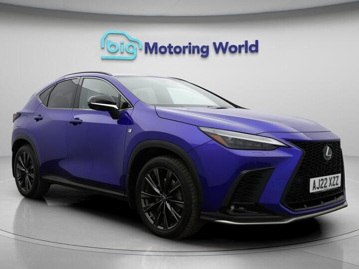 Lexus NX 2.5 450h+ 18.1kWh F Sport E-CVT 4WD Euro 6 (s/s) 5dr
