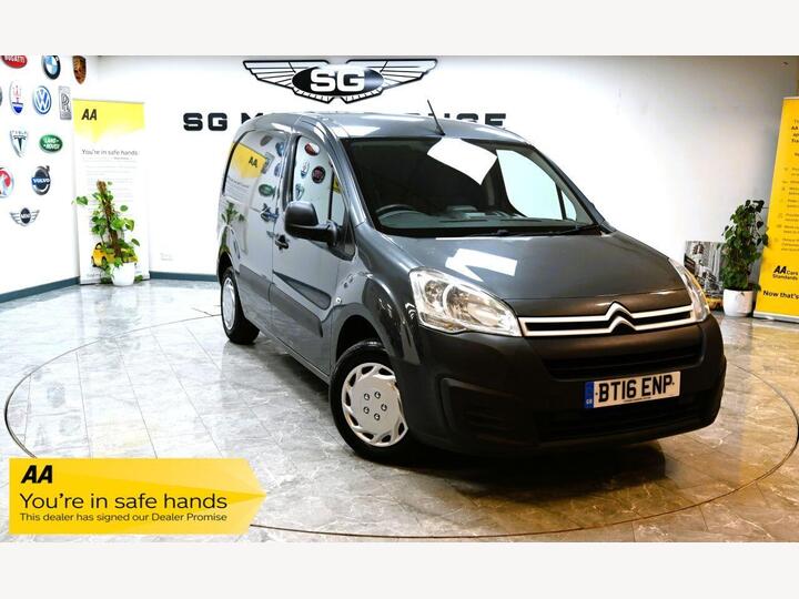 Citroen BERLINGO 1.6 HDi 625 Enterprise Panel Van 5dr Diesel Manual L1 (131 G/km, 75 Bhp) +FREE 6 MONTHS NATIONWIDE WARRANTY+