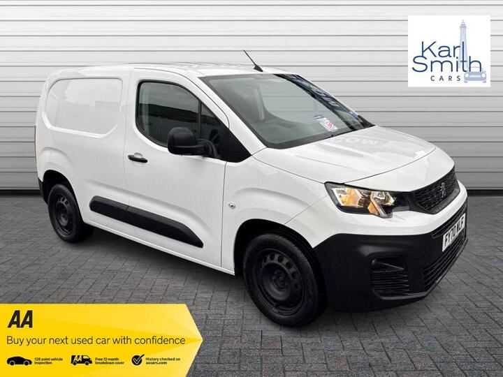 Peugeot PARTNER 1.5 BlueHDi 1000 Professional Standard Panel Van 5dr Diesel Manual SWB Euro 6 (s/s) (100 Bhp) Panel Van