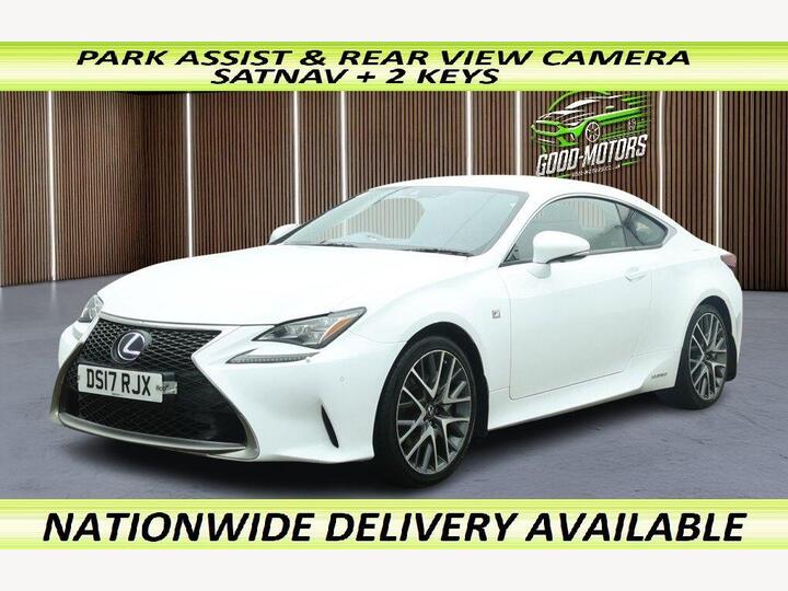 Lexus RC 2.5 300h F Sport CVT Euro 6 (s/s) 2dr