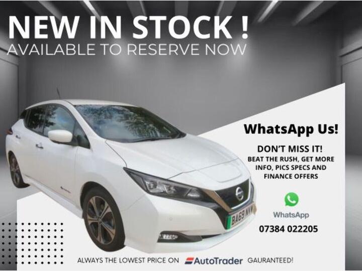 Nissan Leaf 40kWh Tekna Auto 5dr