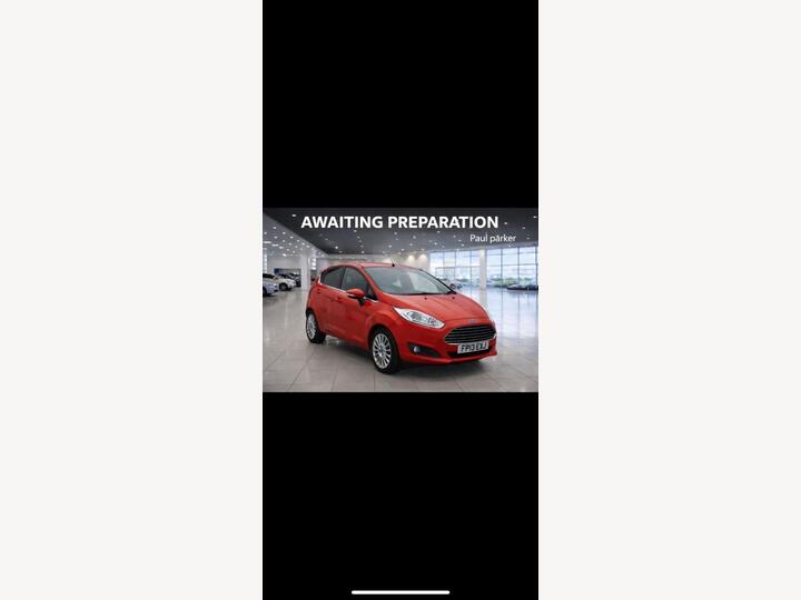 Ford Fiesta 1.0T EcoBoost Titanium Euro 5 (s/s) 5dr