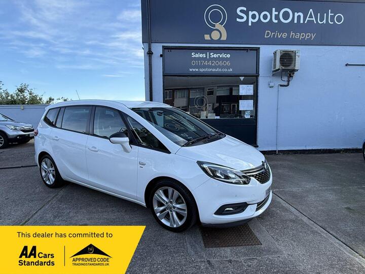 Vauxhall ZAFIRA TOURER 1.4i Turbo SRi Nav Auto Euro 6 5dr Vauxhall ZAFIRA TOURER 1.4i Turbo SRi Nav Auto Euro 6 5dr