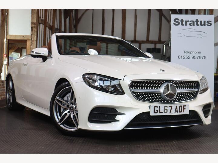 Mercedes-Benz E Class 3.0 E400 V6 AMG Line (Premium Plus) Cabriolet G-Tronic+ 4MATIC Euro 6 (s/s) 2dr