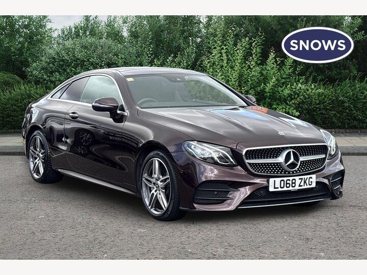Mercedes-Benz E Class 2.0 E220d AMG Line (Premium) G-Tronic+ Euro 6 (s/s) 2dr Mercedes-Benz E Class 2.0 E220d AMG Line (Premium) G-Tronic+ Euro 6 (s/s) 2dr