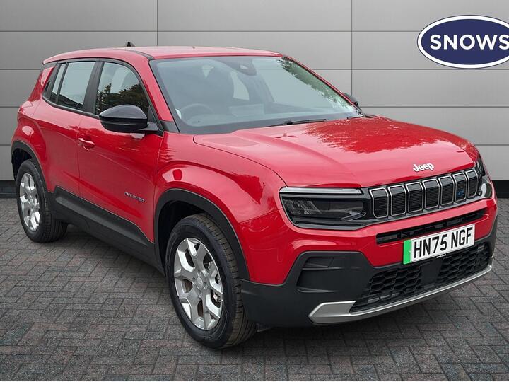 Jeep Avenger 54kWh Altitude Auto 5dr Jeep Avenger 54kWh Altitude Auto 5dr