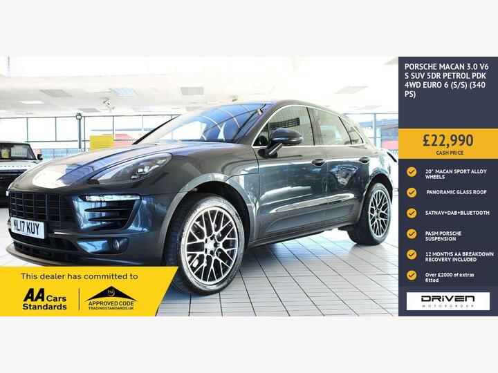 Porsche MACAN 3.0 V6 S PDK 4WD Euro 6 (s/s) 5dr