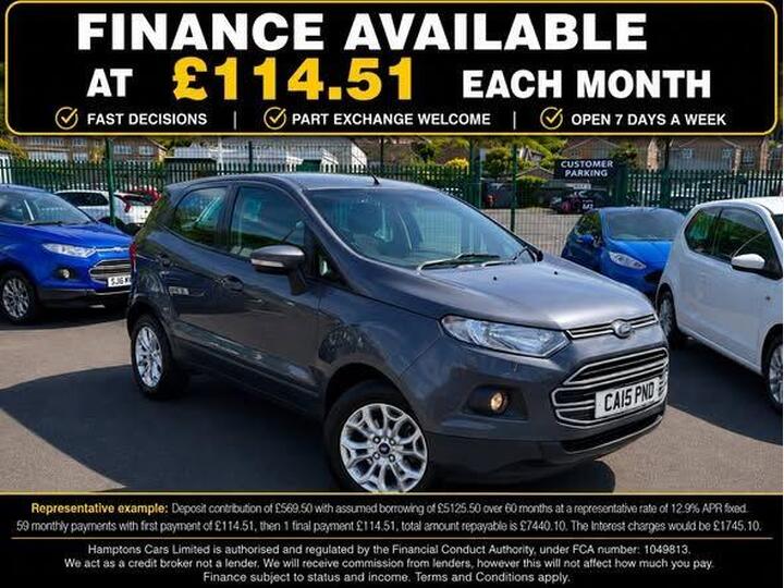 Ford EcoSport 1.5 Zetec 2WD Euro 5 5dr