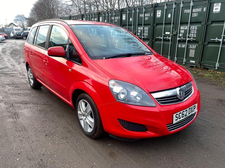Vauxhall Zafira 1.6 16V Exclusiv Euro 5 5dr