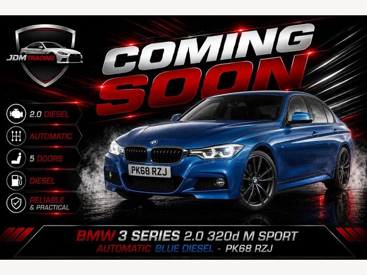 BMW 3 Series 2.0 320d M Sport Auto Euro 6 (s/s) 4dr