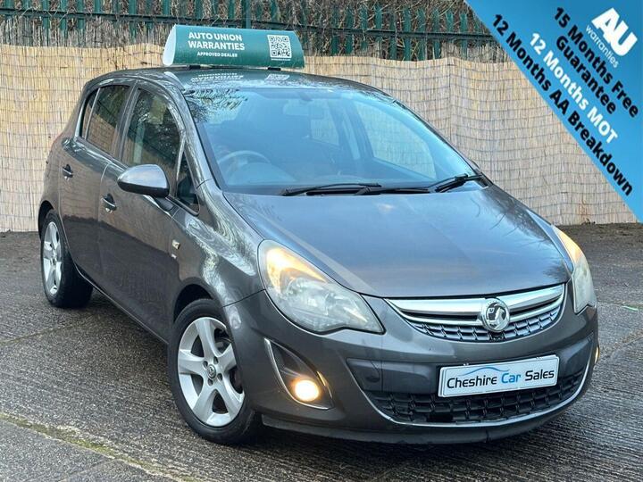 Vauxhall CORSA 1.2 16V SXi Euro 5 5dr (A/C)