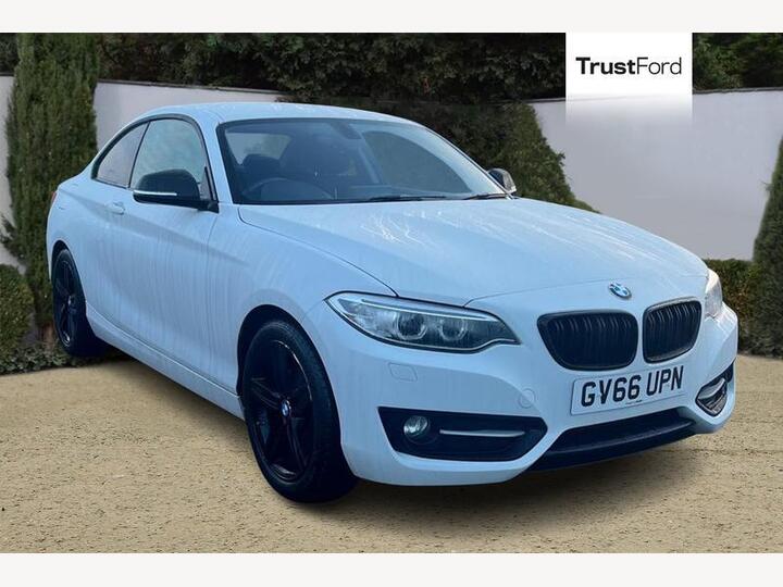 BMW 2 SERIES 2.0 220d Sport Auto Euro 6 (s/s) 2dr