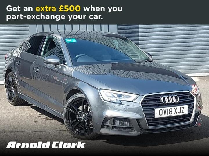 Audi A3 1.6 TDI S Line S Tronic Euro 6 (s/s) 4dr