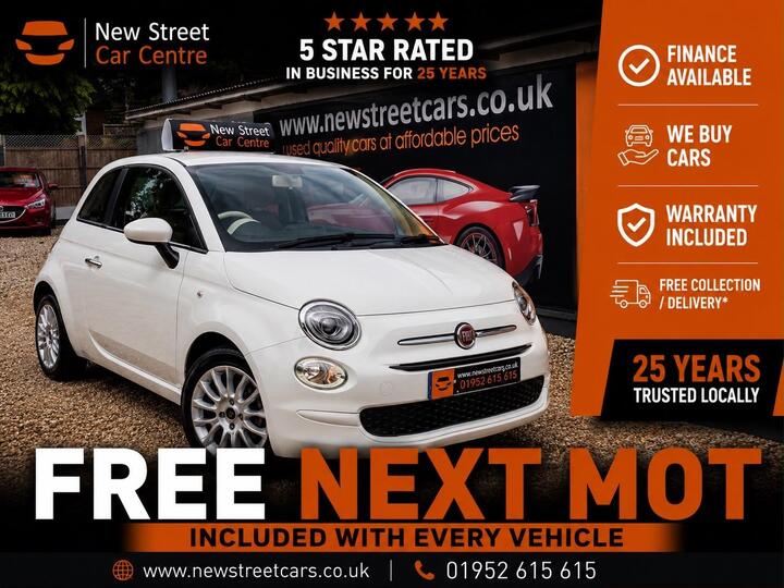 Fiat 500 1.2 ECO Pop Star Euro 6 (s/s) 3dr
