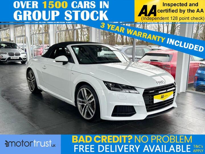 Audi TT 2.0 TFSI S Line Roadster S Tronic Quattro Euro 6 (s/s) 2dr