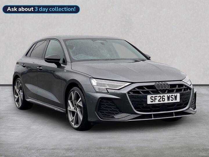 Audi A3 2.0 TDI 35 Black Edition Sportback S Tronic Euro 6 (s/s) 5dr