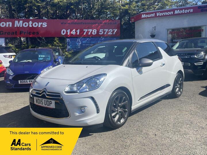 DS AUTOMOBILES DS 3 1.2 PureTech DStyle Nav EAT6 Euro 6 (s/s) 3dr DS AUTOMOBILES DS 3 1.2 PureTech DStyle Nav EAT6 Euro 6 (s/s) 3dr