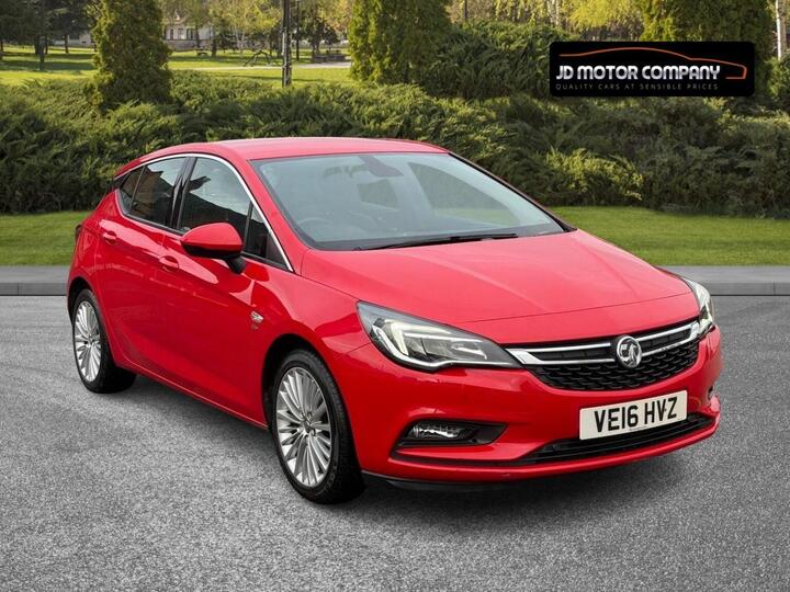Vauxhall ASTRA 1.6 CDTi BlueInjection Elite Nav Euro 6 (s/s) 5dr Vauxhall ASTRA 1.6 CDTi BlueInjection Elite Nav Euro 6 (s/s) 5dr