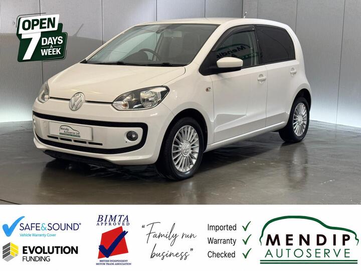 Volkswagen Up! 1.0 High Up! Hatchback 5dr Petrol ASG Euro 5 (75 Ps)