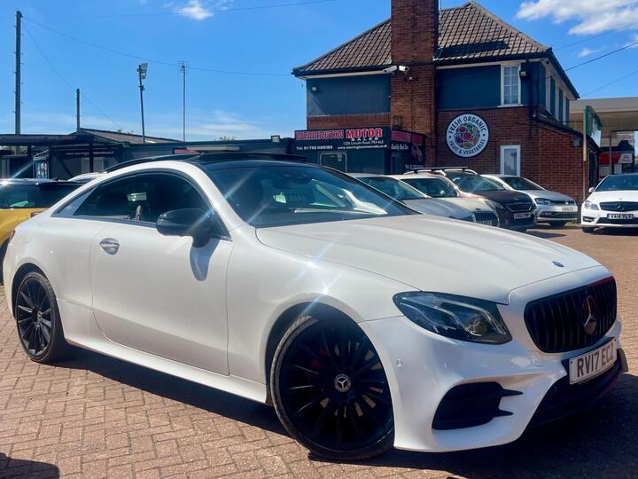 Mercedes-Benz E Class 2.0 E220d AMG Line (Premium Plus) G-Tronic+ Euro 6 (s/s) 2dr Mercedes-Benz E Class 2.0 E220d AMG Line (Premium Plus) G-Tronic+ Euro 6 (s/s) 2dr