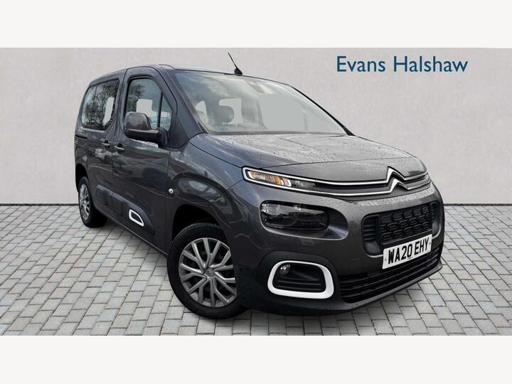 Citroen BERLINGO DIESEL ESTATE 1.5 BlueHDi Feel M MPV EAT Euro 6 (s/s) 5dr Citroen BERLINGO DIESEL ESTATE 1.5 BlueHDi Feel M MPV EAT Euro 6 (s/s) 5dr