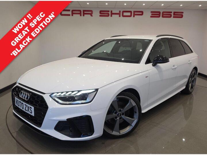 Audi A4 AVANT 2.0 TDI 35 Black Edition S Tronic Euro 6 (s/s) 5dr Audi A4 AVANT 2.0 TDI 35 Black Edition S Tronic Euro 6 (s/s) 5dr