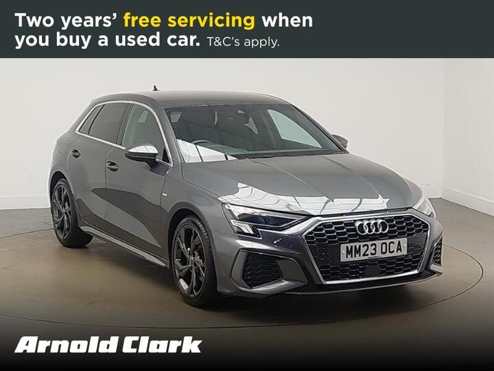 Audi A3 1.0 TFSI 30 S Line Sportback S Tronic Euro 6 (s/s) 5dr