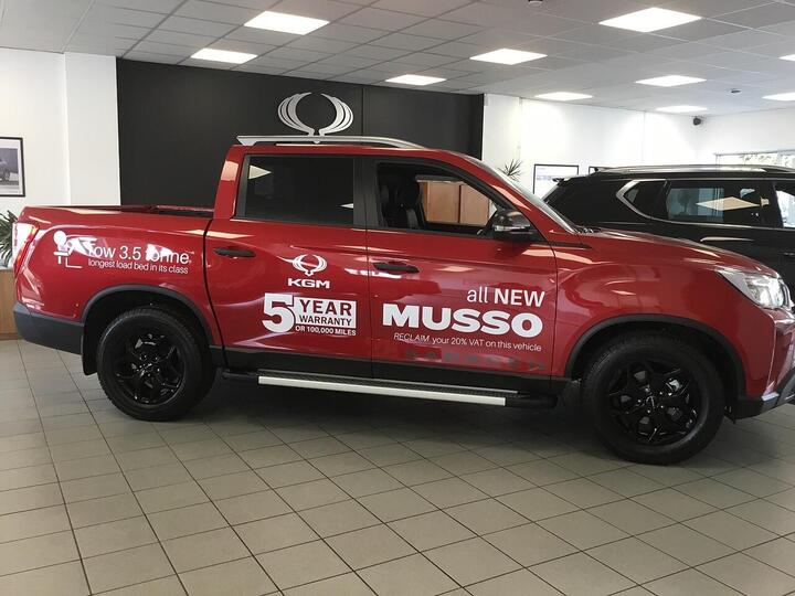 KGM Musso 2.2D Saracen Auto 4WD Euro 6 4dr
