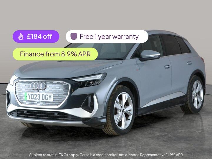 Audi Q4 E-tron 35 S Line Auto 5dr 55kWh