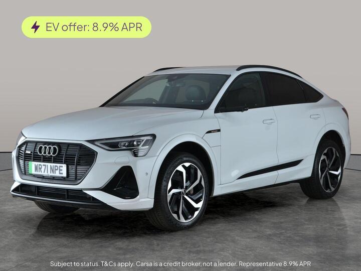 Audi E-tron 55 Black Edition Sportback Auto Quattro 5dr 95kWh (11kW Charger)