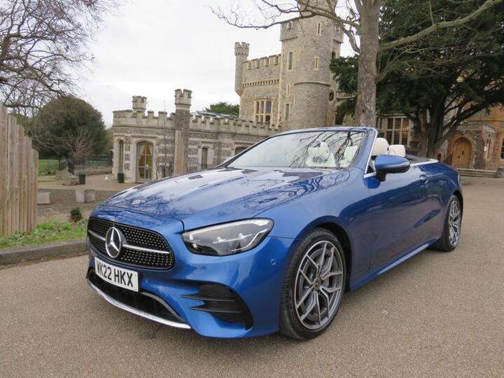 Mercedes-Benz E Class 2.0 E220d AMG Line (Premium) Cabriolet G-Tronic+ Euro 6 (s/s) 2dr