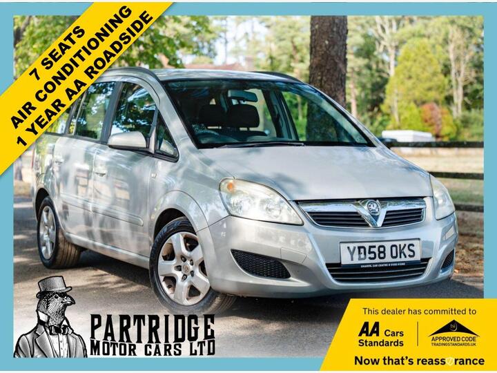 Vauxhall ZAFIRA 1.6 Exclusiv Euro 4 5dr