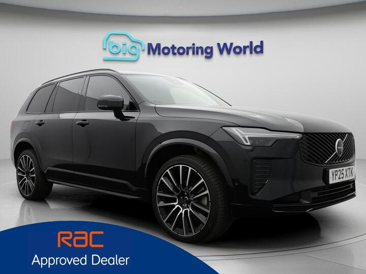 Volvo XC90 2.0 T8 18.8kWh Ultra Dark Auto 4WD Euro 6 (s/s) 5dr