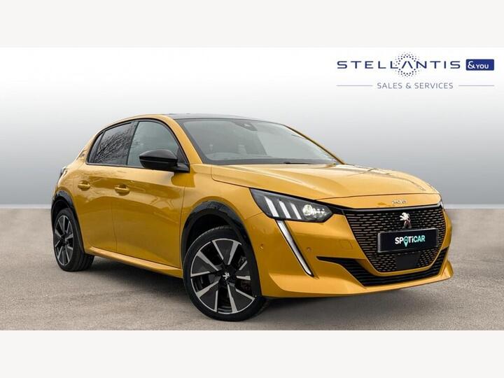 Peugeot E-208 50kWh GT Auto 5dr (7kW Charger) Peugeot E-208 50kWh GT Auto 5dr (7kW Charger)